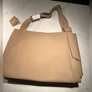 NWT great tan faux leather Ulta tote.